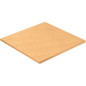 Ash Veneer Table Top - 600x600mm Square - Natural