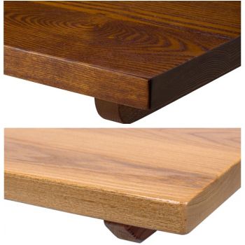 **Stock** Oak or Walnut Solid Wood Table Tops - 700 & 1200x700mm