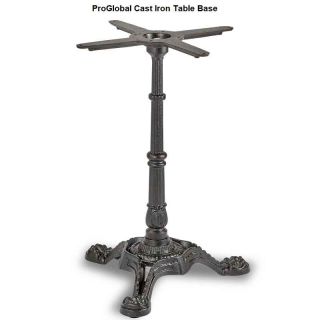 Bistro XL 3 Leg Ornate Cast Iron Table Bases - Dining
