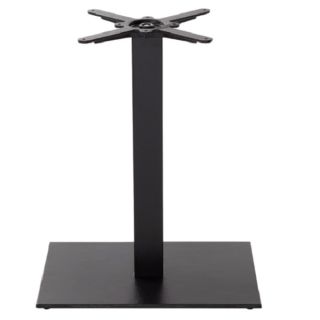 Mocha Rectangular Dining Table Base in Black