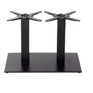 Mocha Twin Coffee Table Base in Black