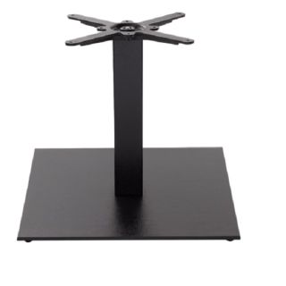 Mocha Large Square Table Base for Heavy Tops