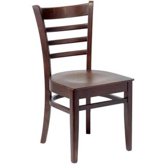 Dallas Wooden Cafe Chairs - Walnut