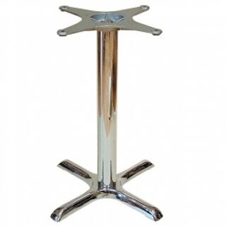 Samson Chrome Poseur Height Small Pedestal Table Legs