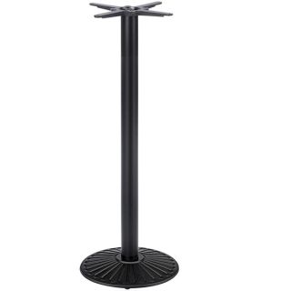 SK1 Crewe Round Small Counter Table Base - Black Cast Iron