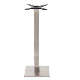 Carlton-D B1 Brushed Chrome Tall Bar Table Bases