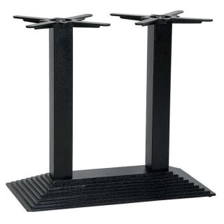 Denton Black Dining Table Bases -Twin