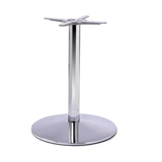 Dome AC Medium Chrome Dining Table Bases