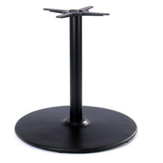 Black TB-30 Dining Height Large Pedestal Table Base