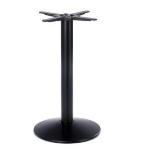 Black TB-16 Dining Height Small Pedestal Cafe Table Base