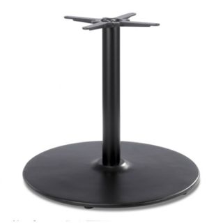SK1 Crewe Small Round Lounge Table Base - Black Cast Iron