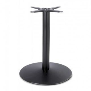 SK1 Crewe Small Round Lounge Table Base - Black Cast Iron
