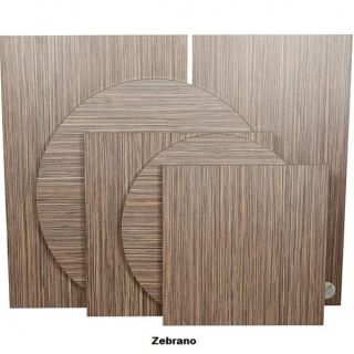 Durolite Top 680x680mm - Zebrano
