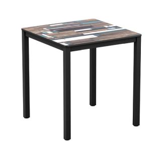 Ext Complete Driftwood Outdoor Square Dining Tables
