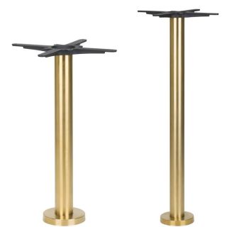 Brass Floor fix table bases