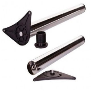 Fabio Chrome Table Legs - Set of 4