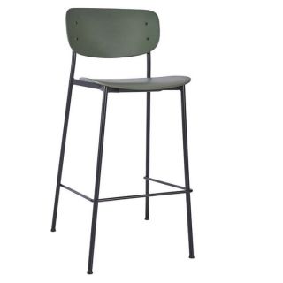 Greenwich Metal High Stools - Dark Green