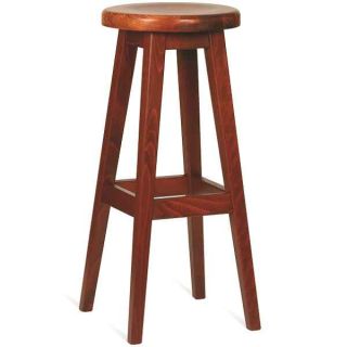 Galway Wooden High Pub Stools - Walnut