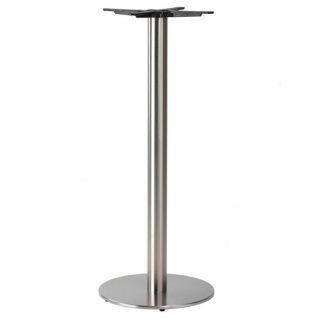 Horizon Dining Table Round Chrome Base