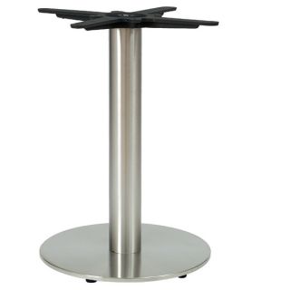 Horizon Dining Table Round Chrome Base