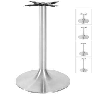 Trumpet Table Bases for Restaurant Dining or Bar