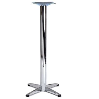 Lincoln Chrome Tall Poseur Table Legs