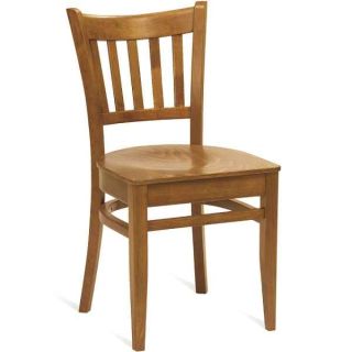 Houston Wooden Cafe Chairs - Shaded Oak
