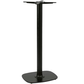 Ludo Curved Black Table Bases-Bar Height