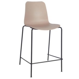 Malmo Mid Height Stool Black Frame