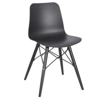 Malmo Side Chair Black K Frame