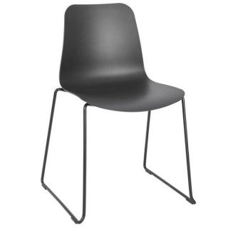 Malmo Side Chair - Black Skid Frame