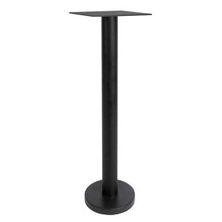 Profile Mid Height 880mm Floor Fix Table Base - Black