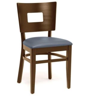 Mons CO Dining Chairs with Veneer Back / Upholstered Seat