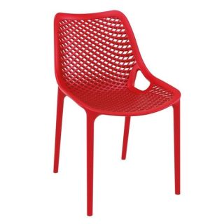 Matilda Stacking Outdoor Chairs - Red