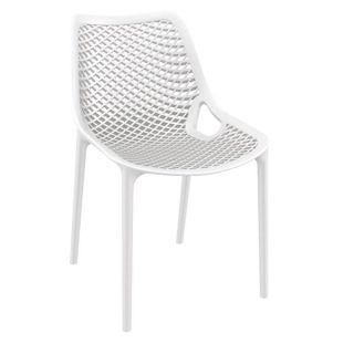 Matilda Stacking Outdoor Chairs - White