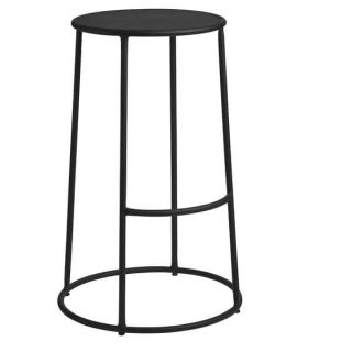 Max 75 High Bar Stools Industrial designer Stool- Black