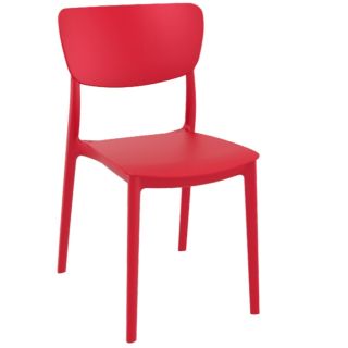 Monna Indoor / Outdoor Side Chairs - Red