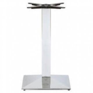 Newton Chrome Dining Table Bases - Square