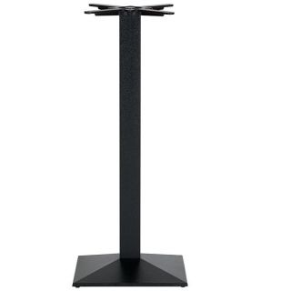 Newton Black Bar Table Bases - Square