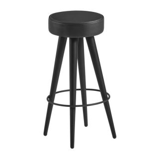 Malibu High Bar Stools - Bruciato Tan Genuine Leather