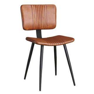 Opel Vintage Leather Chairs - Bruciato Leather