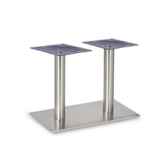 Profile Twin Pedestal Lounge / Cocktail Bar Table Pedestal