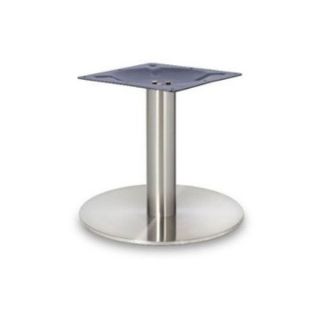 Profile Brushed Steel Coffee Table Bases - Small Round