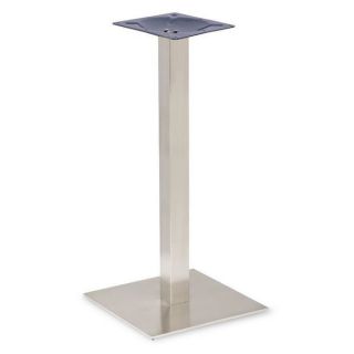 Profile Poseur Large Square Table Pedestal - Bar Height