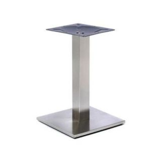 Profile Brushed Steel Coffee Table Bases - Large Round