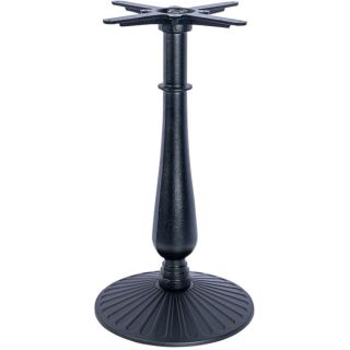 Black Aldeburgh Small Round Table Bases - Bar or Dining