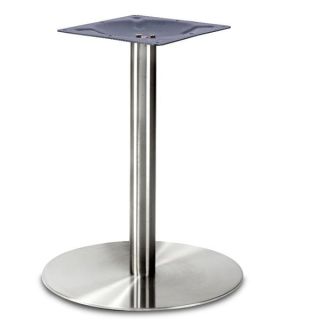 Profile Brushed Steel Dining Table Bases - Large Round 344418