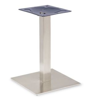 Profile Brushed Steel Dining Table Bases - Large Square 344406