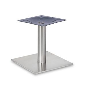 Profile Brushed Steel Low Table Bases - Small Square 344412