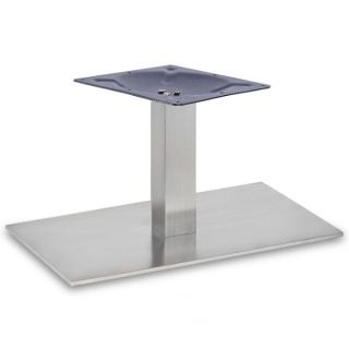 Profile Brushed Steel Low Table Bases - Rectangle